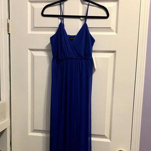 Sweet Storm Royal Blue V-Neck Dress
